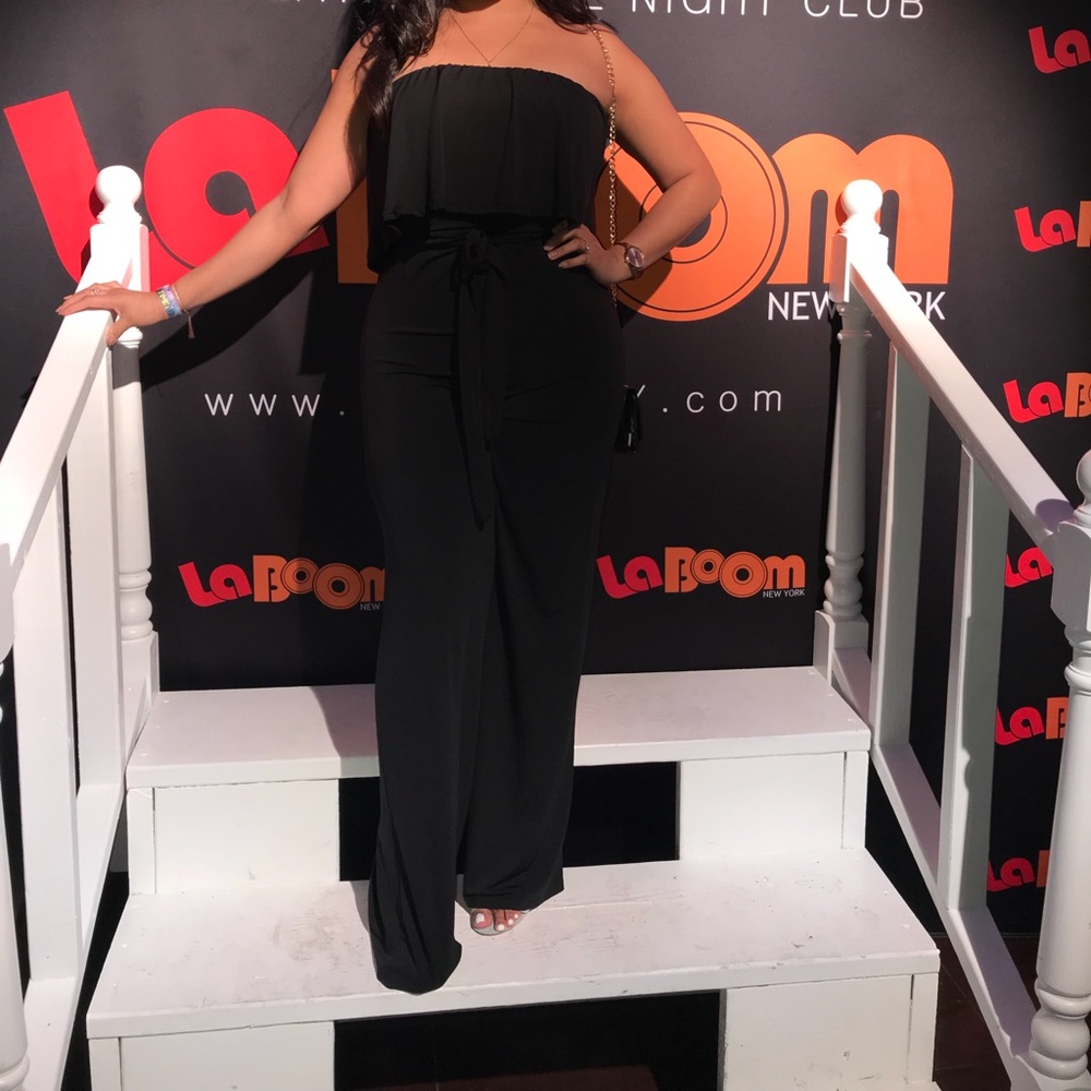 Black jumpsuit